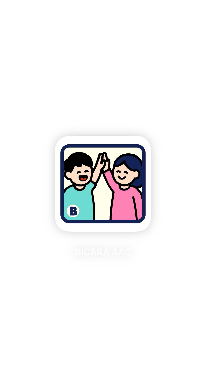 BICARA App Interface - Main Screen